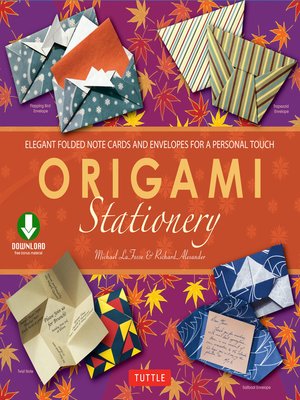 cover image of Origami Stationery
